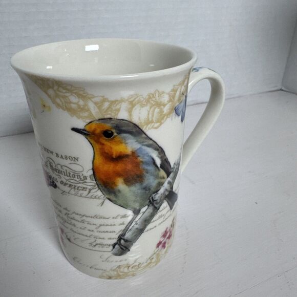 Kent Pottery Birds & Butterflies Replacement English Mug - Picture 4 of 8